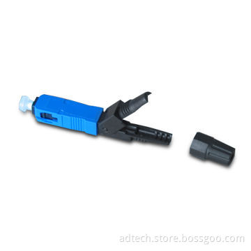 SC Field Assembly Fiber-optic Connector, Fast and Easy to Assemble